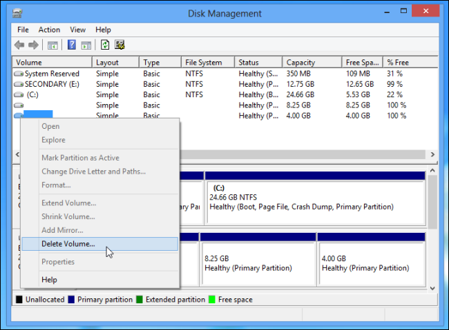 delete-linux-partitions