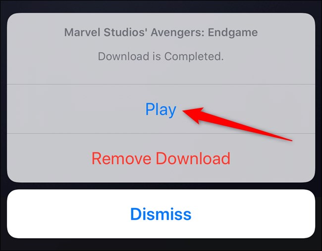 Disney + App Selecionar botão do menu de reprodução