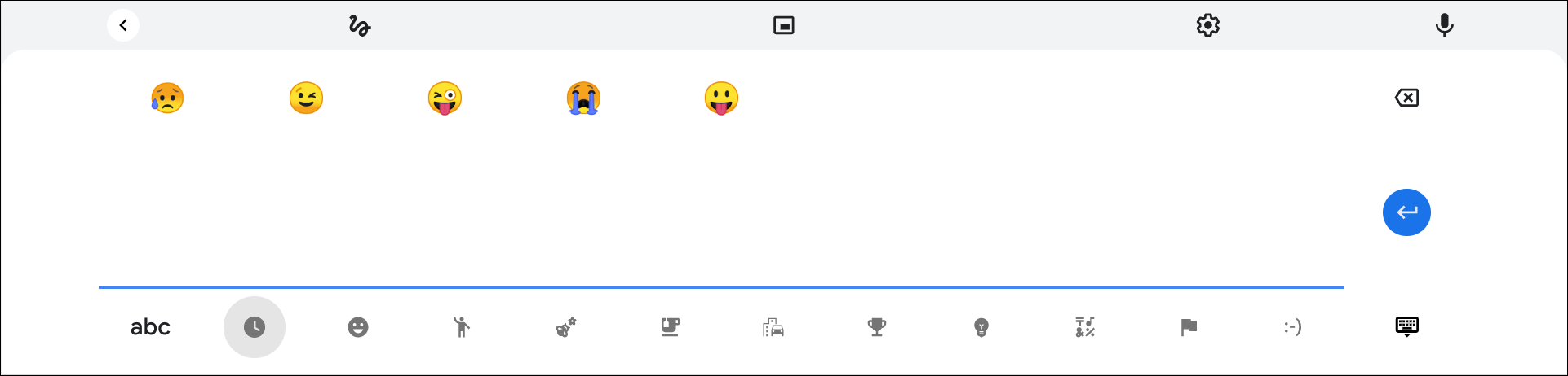 emoji em teclado completo