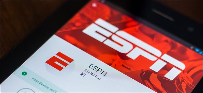 Aplicativo ESPN na Google Play Store