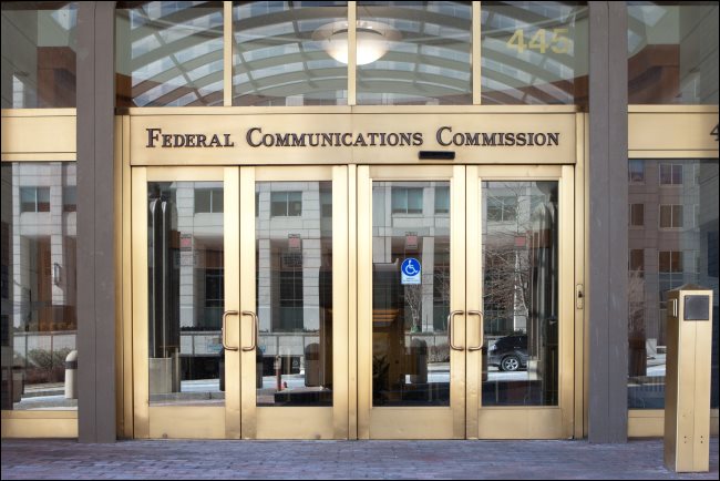 A sede da FCC em Washington, DC.