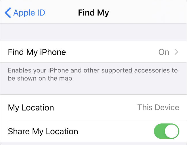 Ativar Find My iPhone