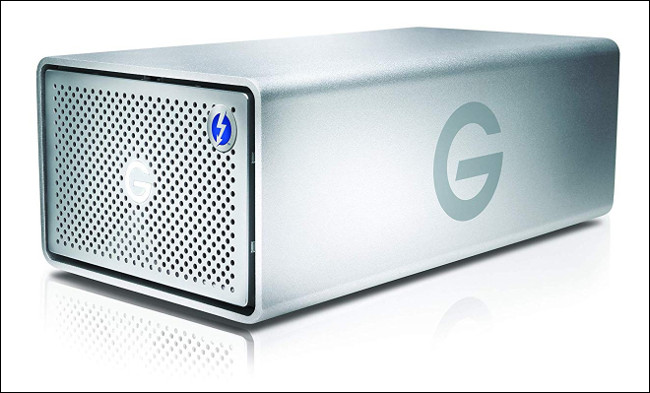 Gabinete G-Tech G-RAID.