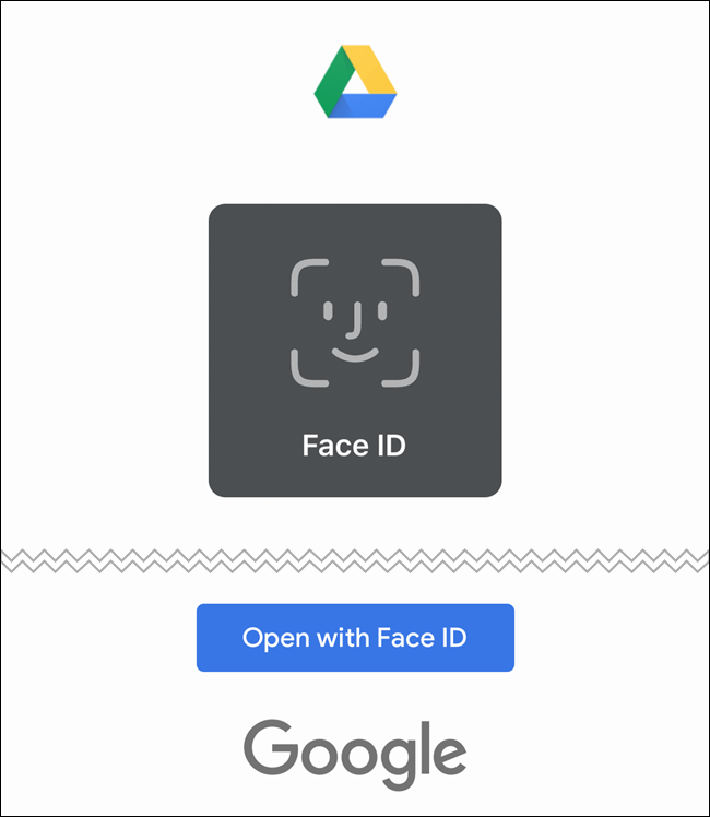 O Google Drive agora usará o Face ID ou Touch ID para autenticar
