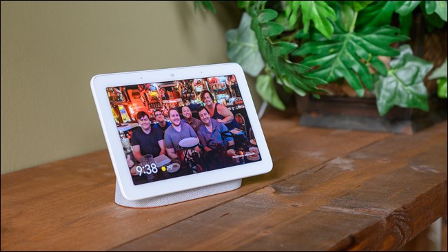 Foto de família do Google Nest Hub