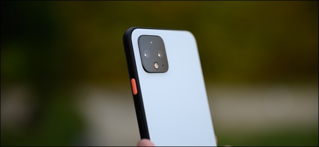 Colisão da câmera traseira do Google Pixel 4