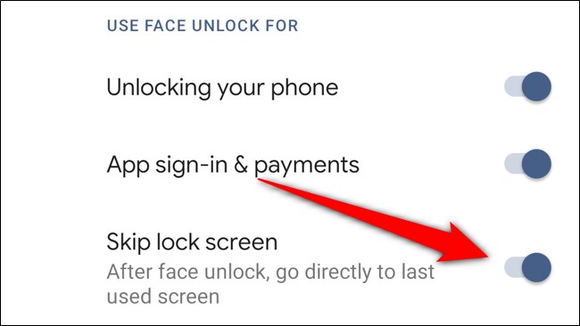 Google Pixel 4 Desativar Pular tela de bloqueio
