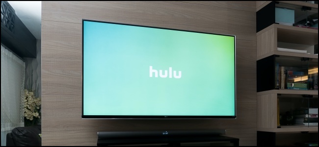 Logotipo da Hulu na TV