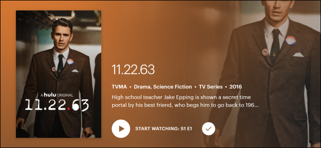 Hulu Original "11.22.63."