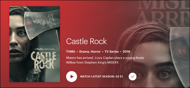Hulu Original "Castle Rock".