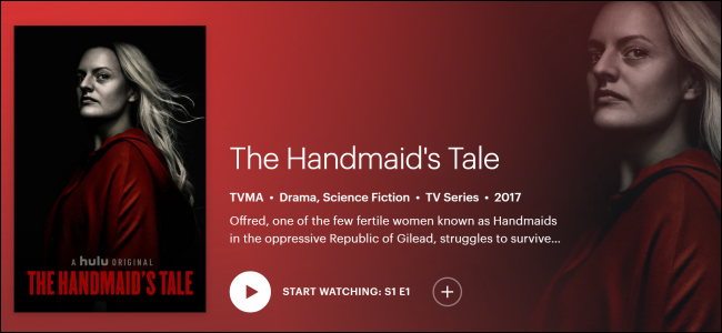 Hulu Original "The Handmaid's Tale".