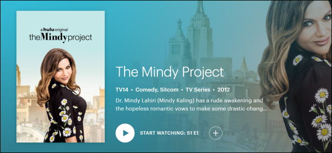 Hulu Original "The Mindy Project".