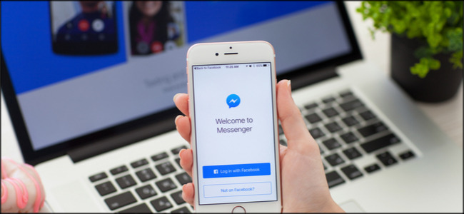 Facebook Messenger no telefone