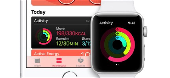iPhone e aplicativo Apple Watch Health