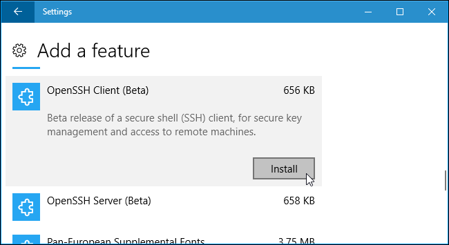 Como Habilitar E Usar Os Novos Comandos Ssh Integrados Do Windows 10 Mais Geek 7764