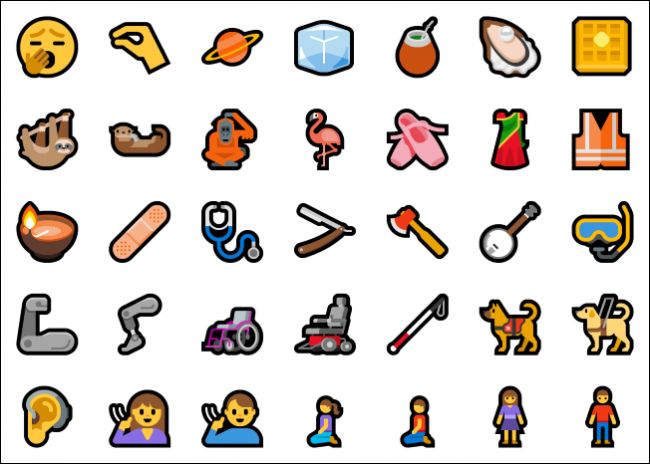 Novo emoji na atualização de abril de 2019