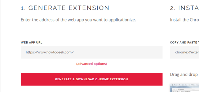 Download do Applicationize.me CRX.