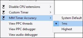 MM Timer Accuracy 1ms