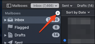 macOS Mail adicionar nova caixa de correio