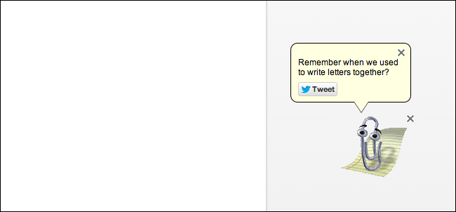 A pegadinha da Microsoft em 2014 apresentou o retorno do Clippy nos aplicativos da web do Microsoft Office