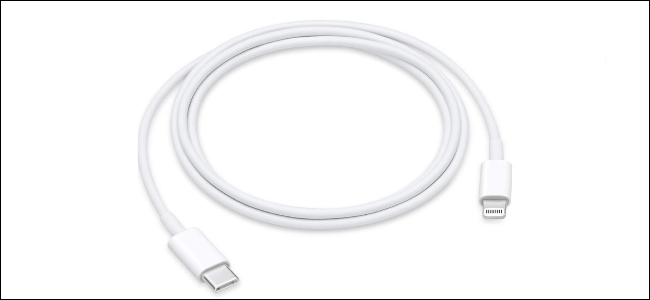 USB-C para cabo Lightning