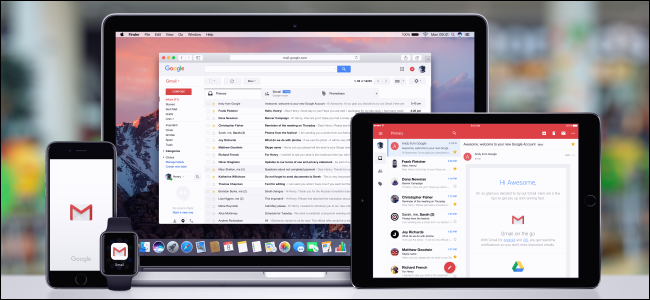 Aplicativos da web, iPhone e iPad do Gmail