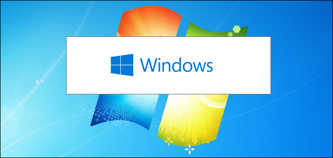 Instalador do Windows 10 em uma imagem de plano de fundo do Windows 7.