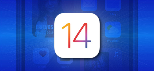 Logotipo do Apple iOS 14 e iPad OS 14