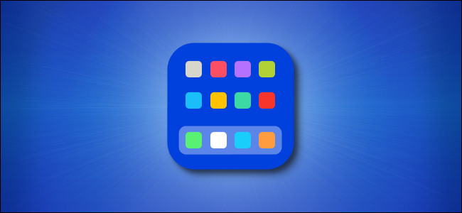 iOS e iPadOS Tela inicial e ícone de configurações de dock Hero