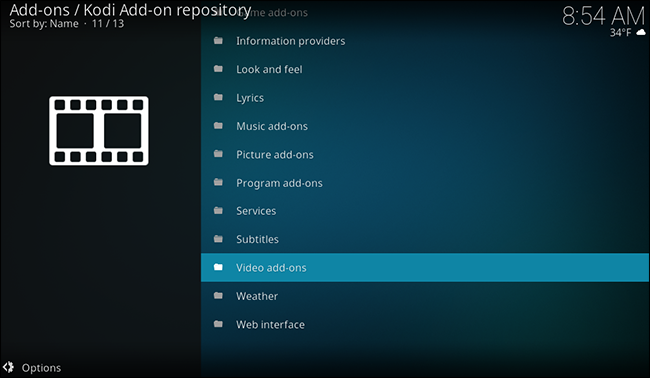 kodi-categories-video-addons