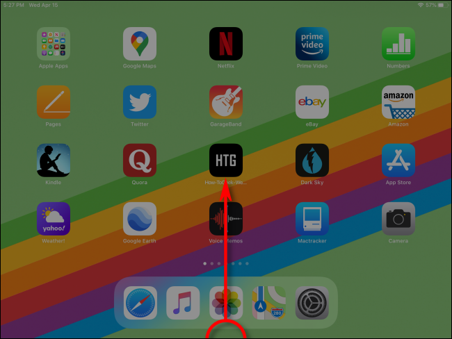 Como iniciar o App Switcher no iPad