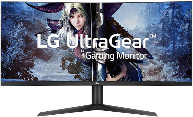 O LG UltraGear Gaming Monitor.