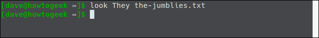 Olhe para eles o-jumblies.txt em uma janela de terminal.