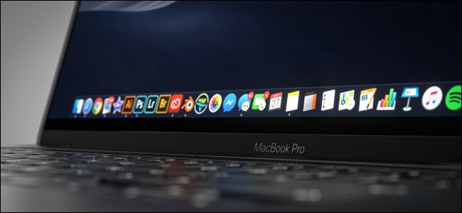 Um MacBook Pro Dock.