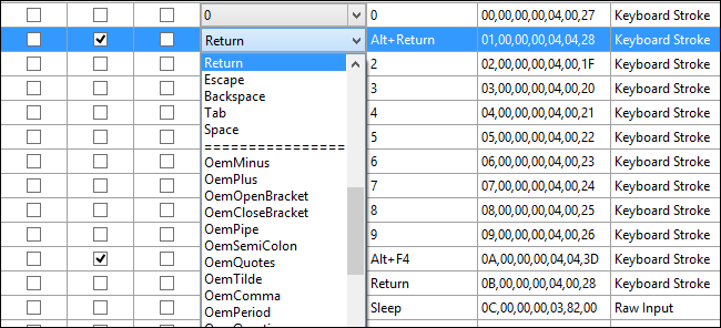 mce remote mapper