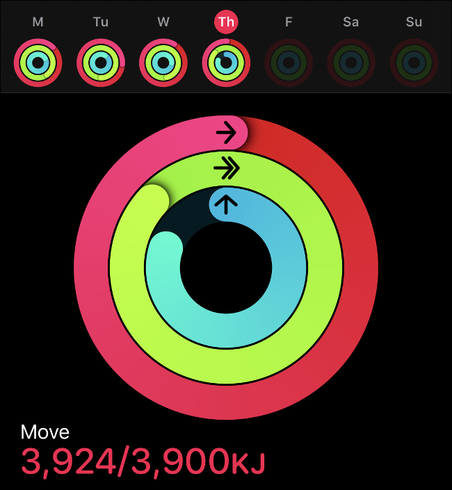 O Move Ring no Activity App.