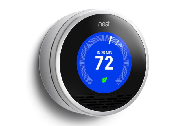 Um Nest Learning Thermostat.