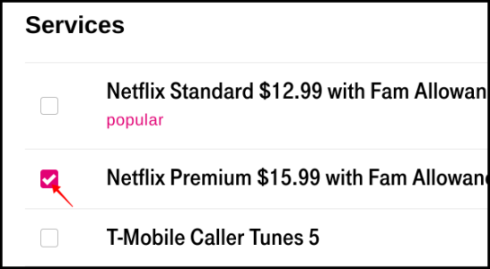 T-Mobile Remover Netflix