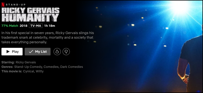 Humanidade de Ricky Gervais