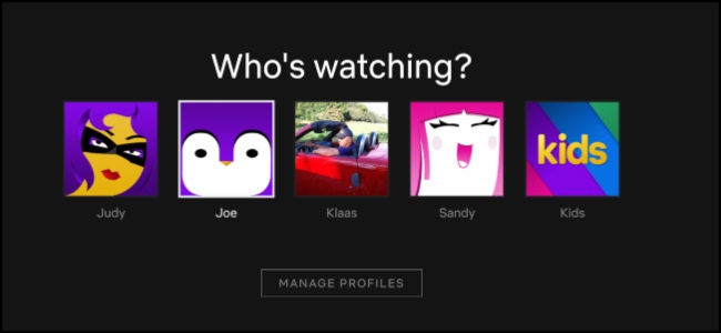 Tela de quem está assistindo Netflix