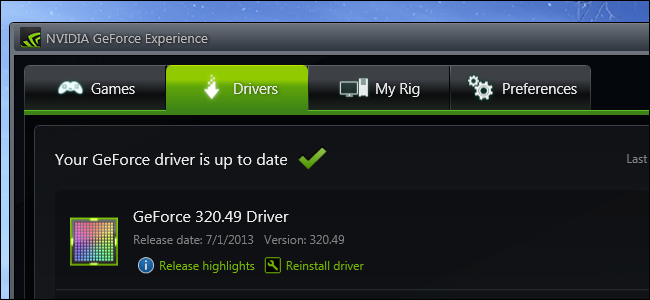 driver updater nvidia