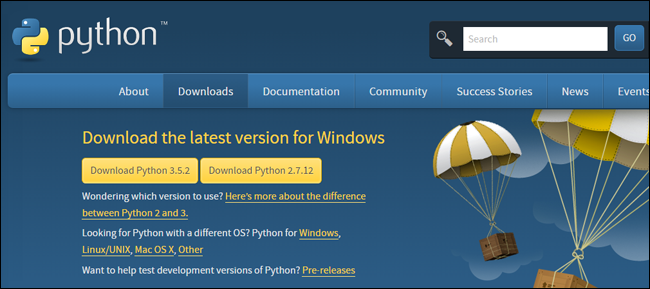 Pythondownload