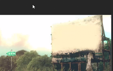 Um GIF mostrando como selecionar duas imagens.