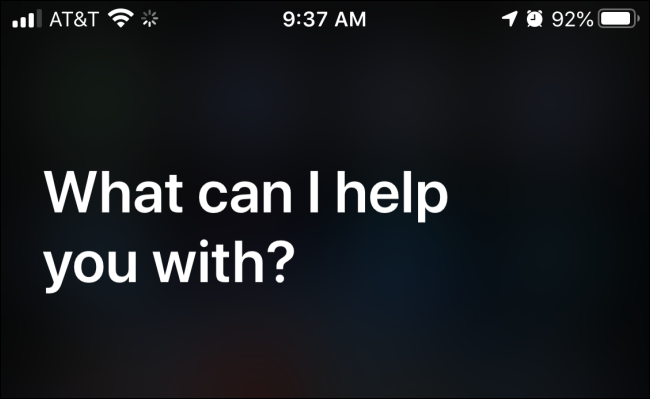 Lançando Siri