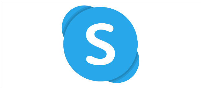 O logotipo do Skype.