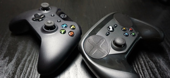 controladores steam e xbox