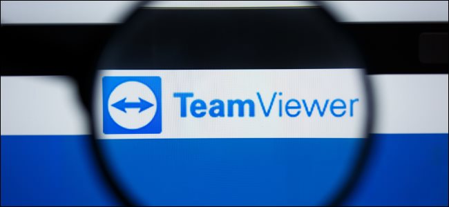 O logotipo TeamViewer