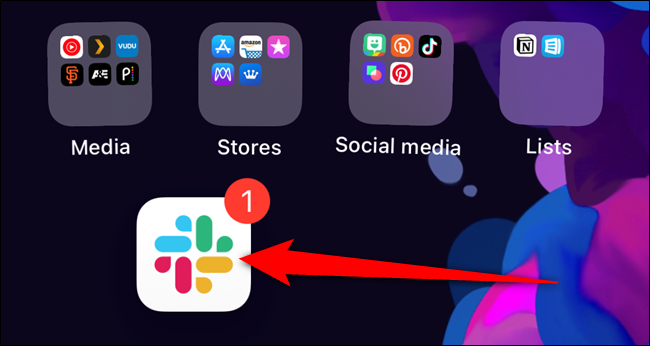 O ícone do aplicativo aparecerá na tela inicial do seu iPhone