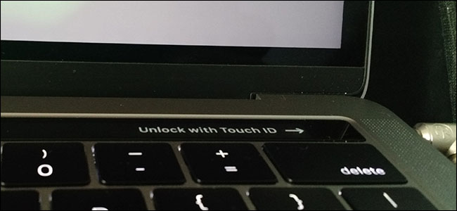 macbook pro windows 10 touch id login