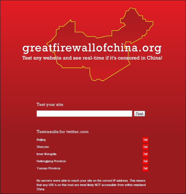 twitter bloqueado na china